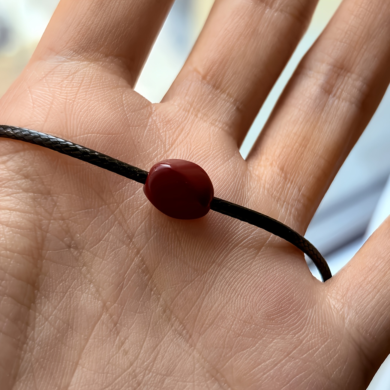 Bohemian Cinnabar Pendant for Women, Minimalist Style